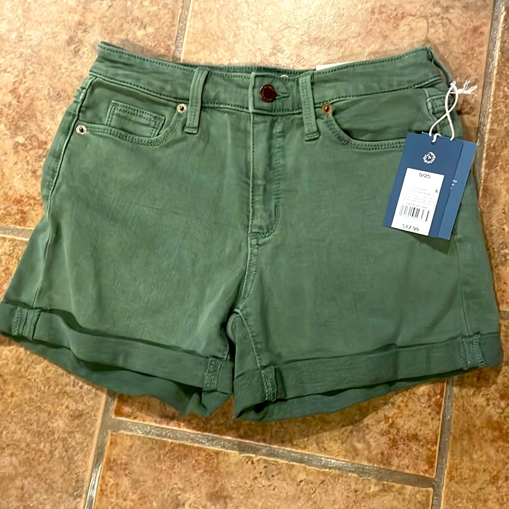 “Dusty Olive” Shorts